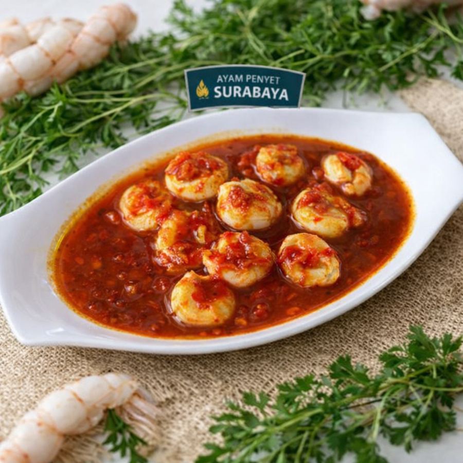 Foto Udang Balado