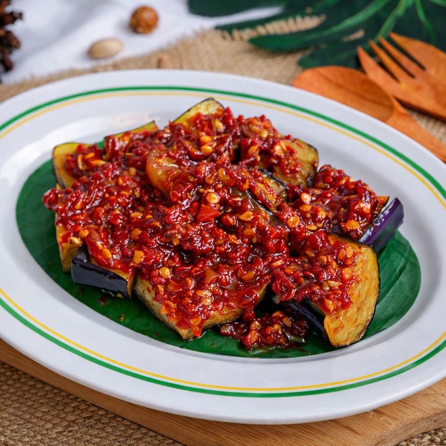 Foto Balado Terong