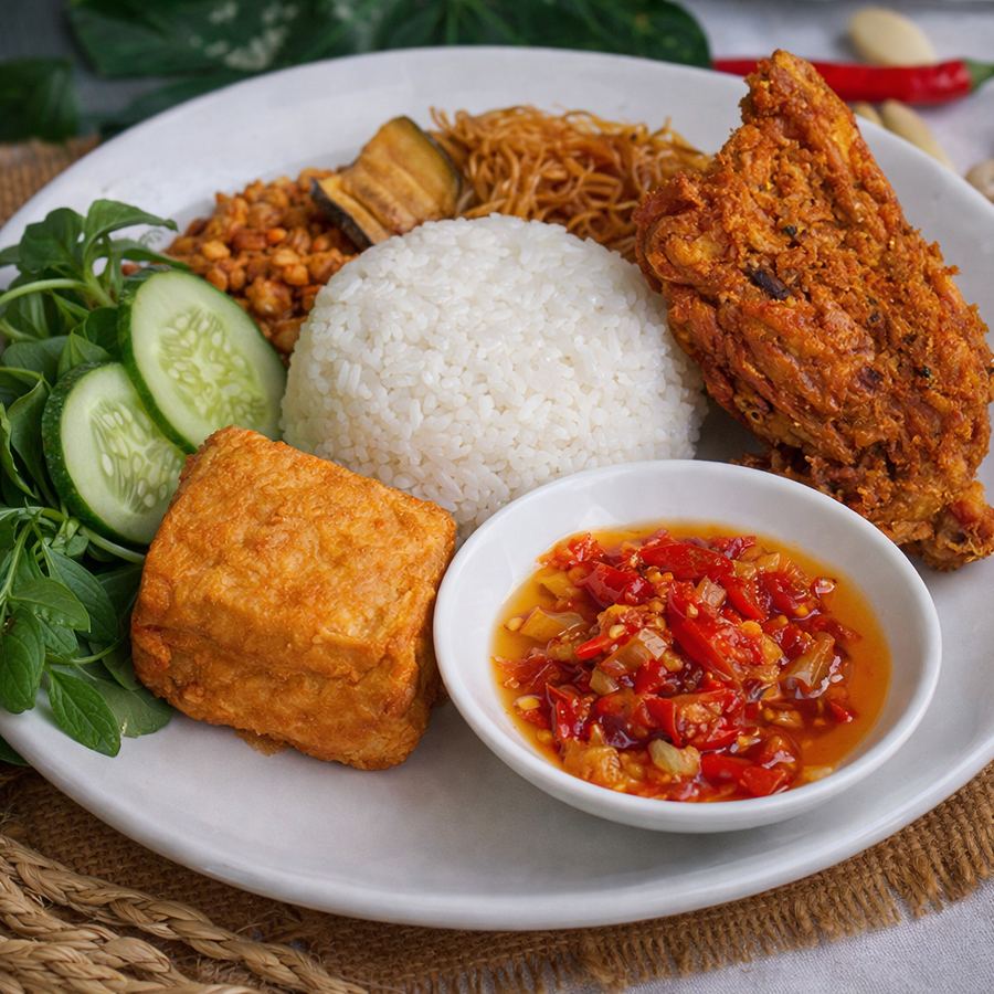 Foto Paket Ayam Penyet/Goreng