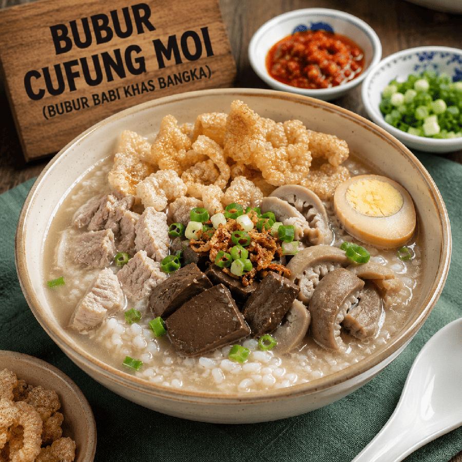 Foto Bubur Cufung Moi