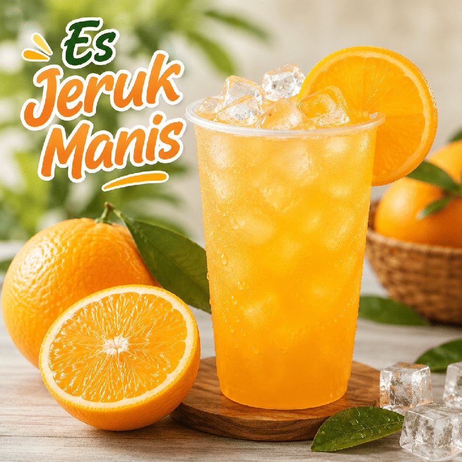 Foto Es Jeruk Manis