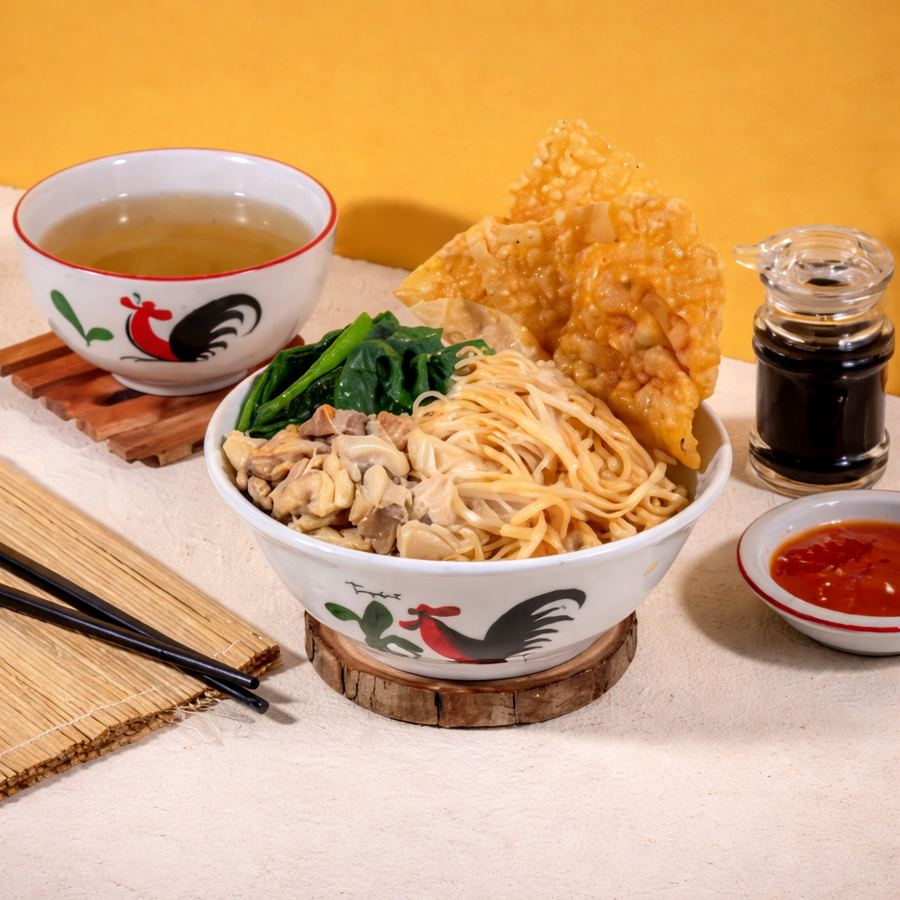 Foto Bakmi Ayam Pangsit Goreng Regular