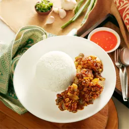 Foto Nasi Ayam Goreng Mentega