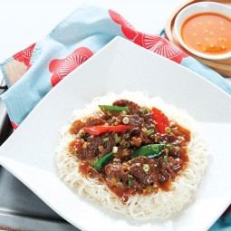 Foto Bihun Daging Sapi Cah Cabai