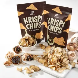 Foto Krispi Chips Black Garlic