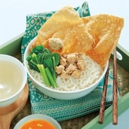 Foto Bihun Pangsit Goreng