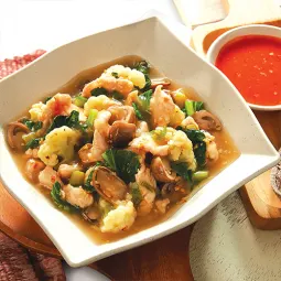 Foto Ayam Cah Jamur