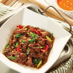 Foto Daging Sapi Cah Cabai