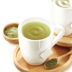 Foto Hot Green Tea