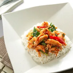Foto Nasi Ayam Cah Cabai