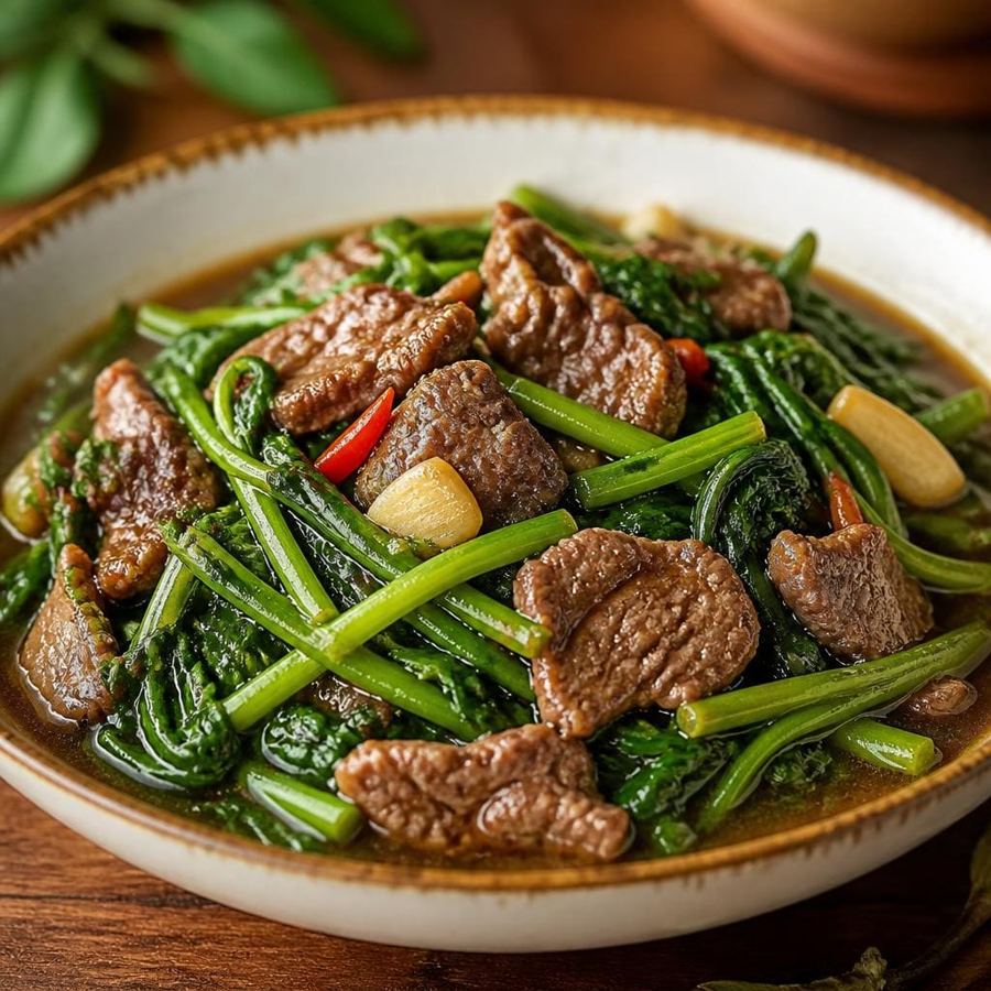 Foto Bakmi Golek Kangkung Cah Sapi