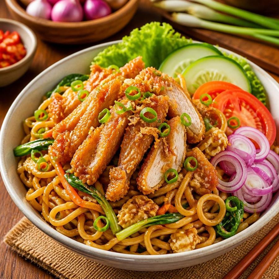 Foto Bakmi Golek Bakmi Goreng Ayam
