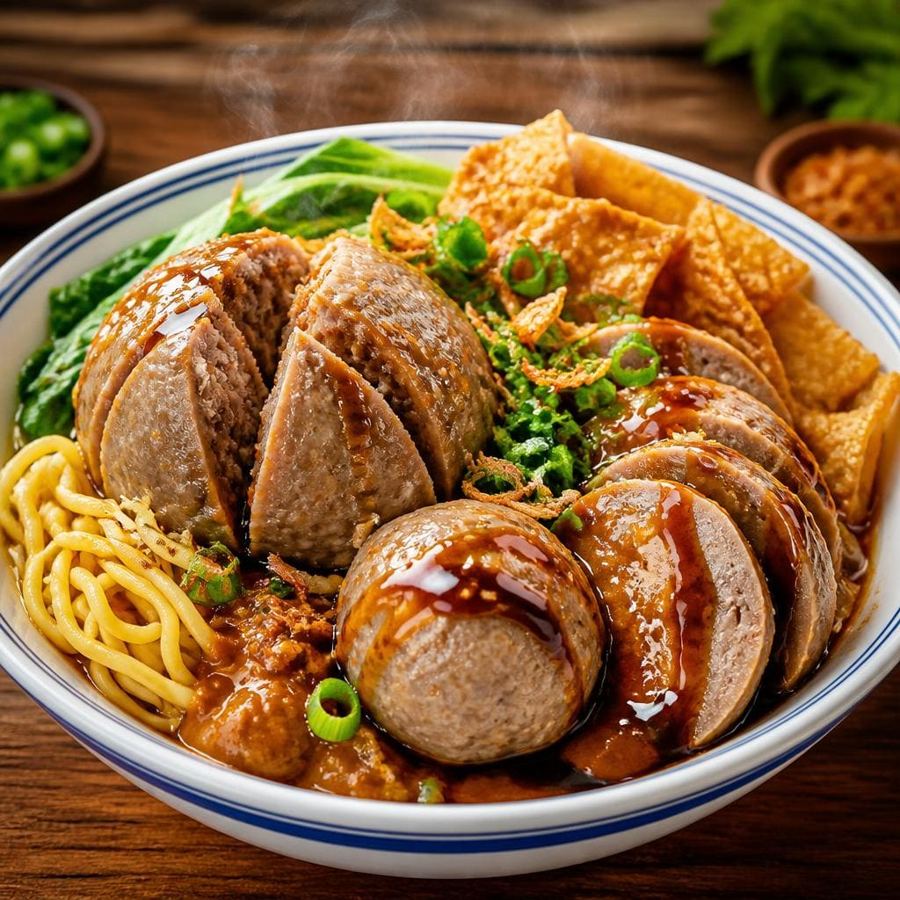 Foto Bakmi Golek Bakso Campur Spesial