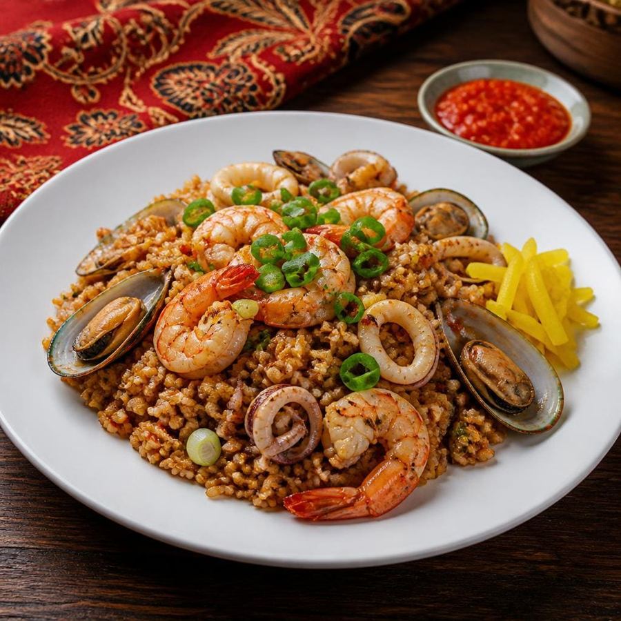 Foto Bakmi Golek Nasi Goreng Seafood Spesial