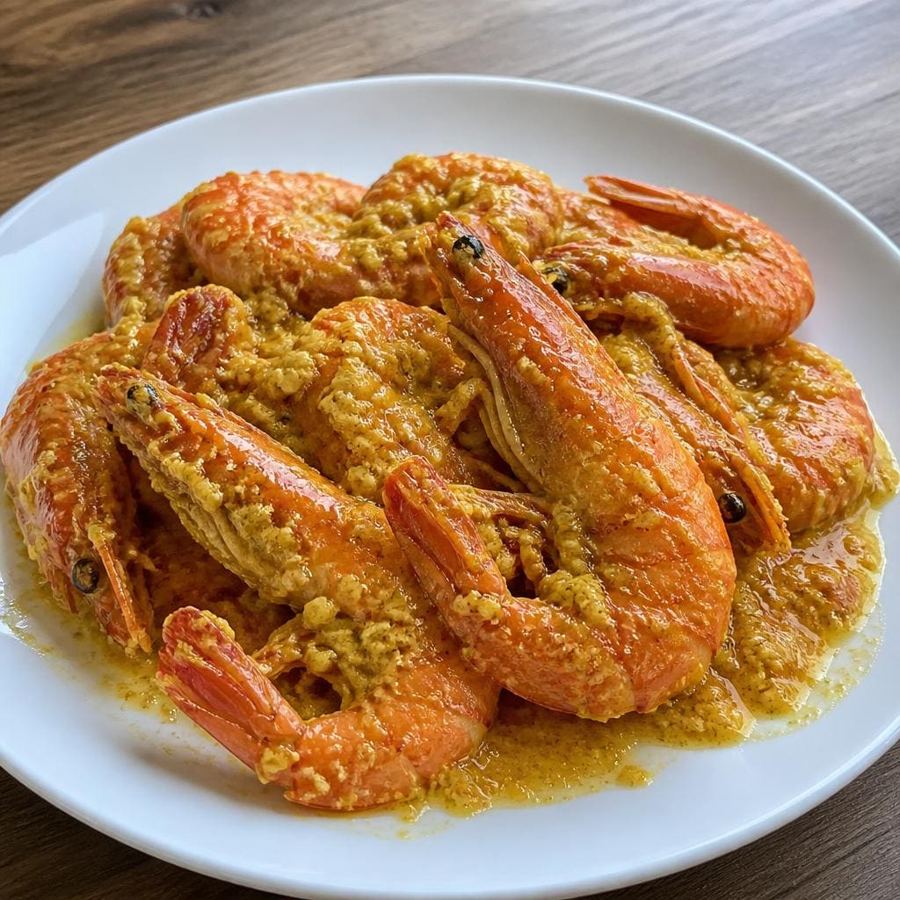 Foto Bakmi Golek Udang Telor Asin