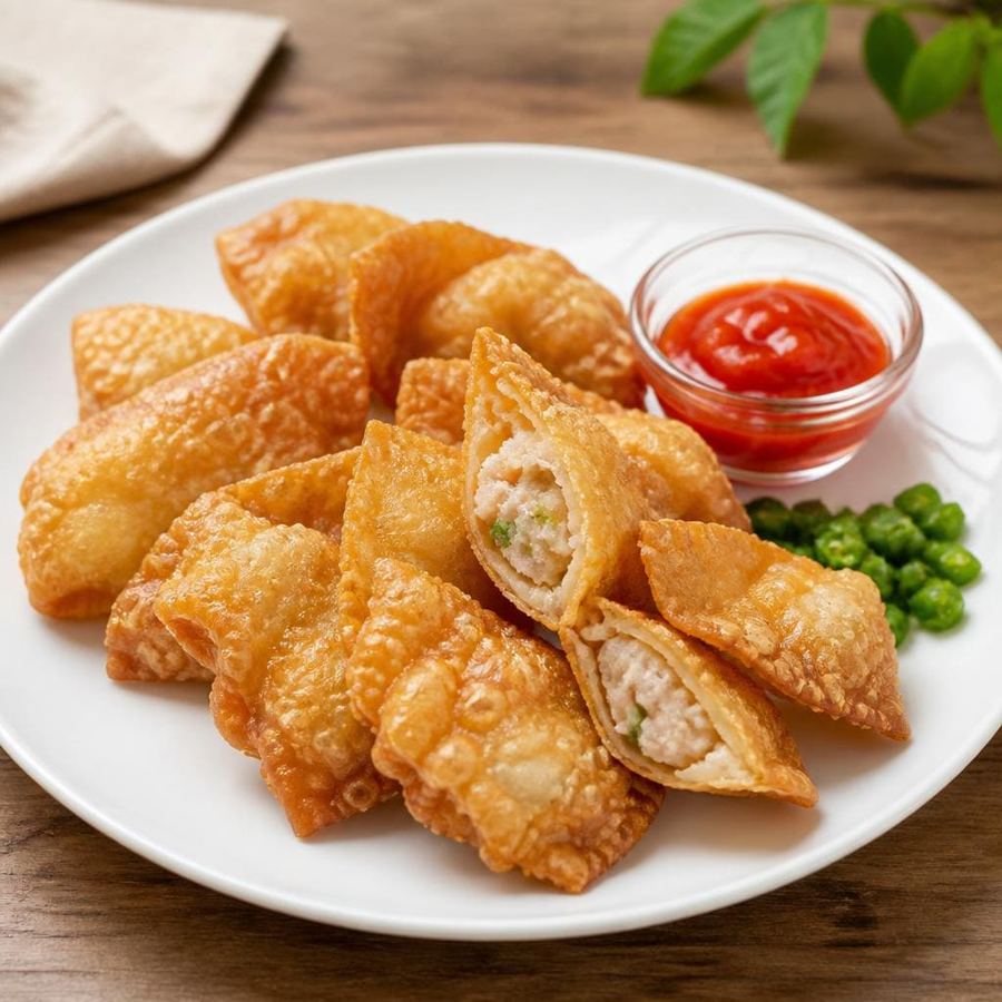 Foto Bakmi Golek Pangsit Goreng