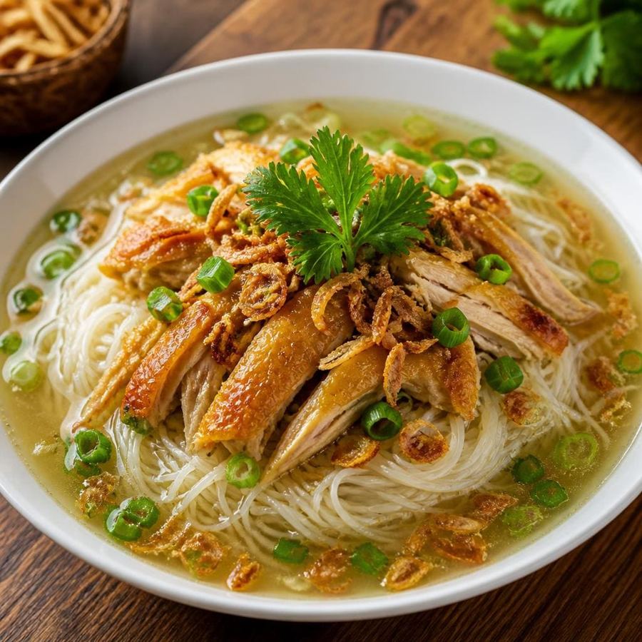 Foto Bakmi Golek Bihun Sirem Ayam