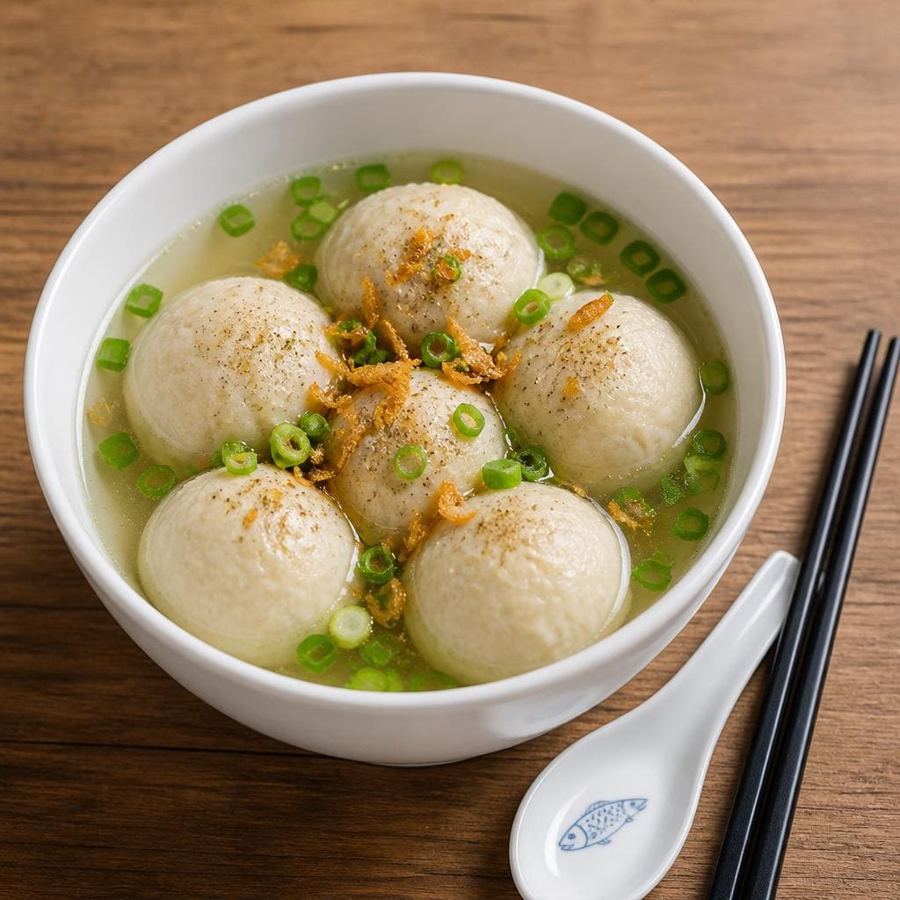 Foto Bakmi Golek Bakso Ikan Kuah