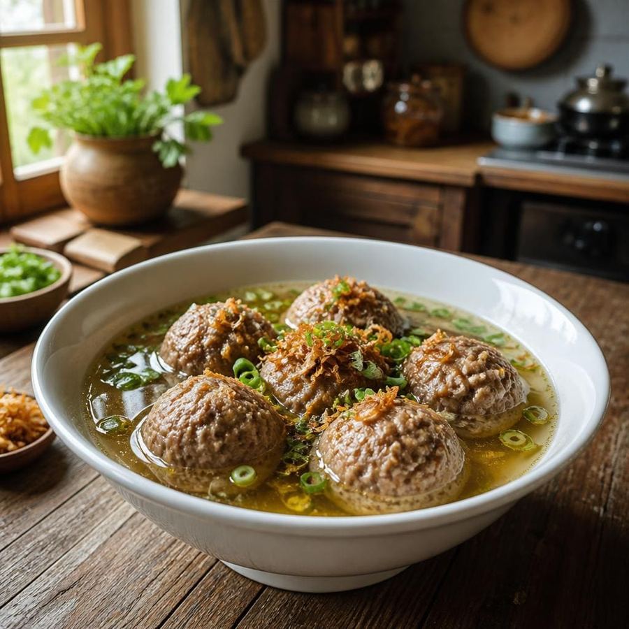 Foto Bakmi Golek Bakso Sapi Kuah