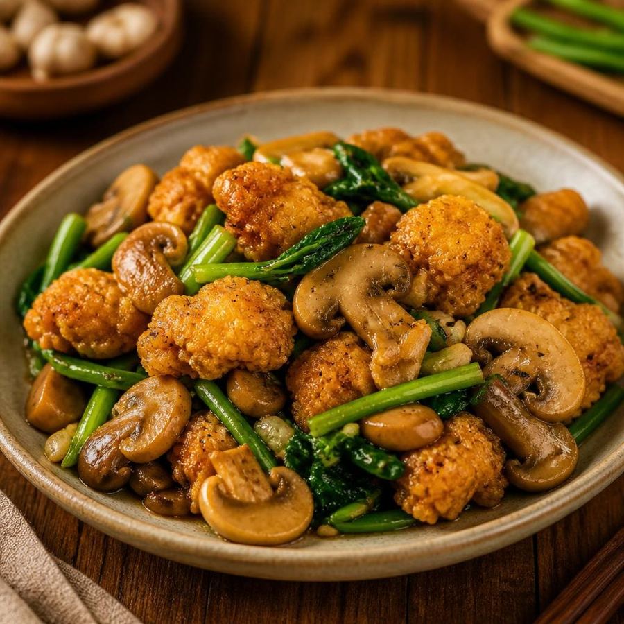 Foto Bakmi Golek Ayam Cah Jamur