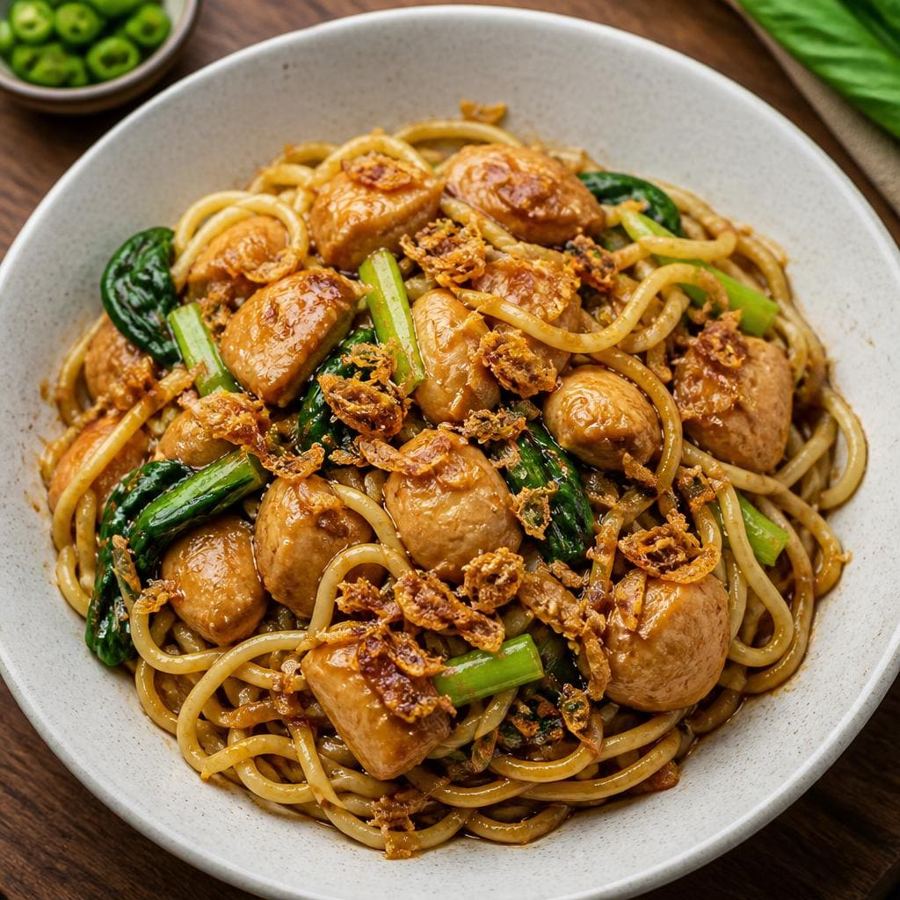 Foto Bakmi Golek Bakmi Masak Ayam