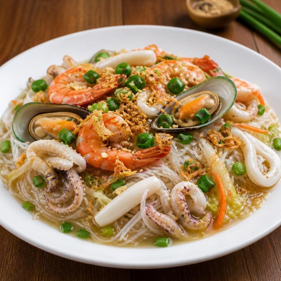 Foto Bakmi Golek Bihun Masak Seafood