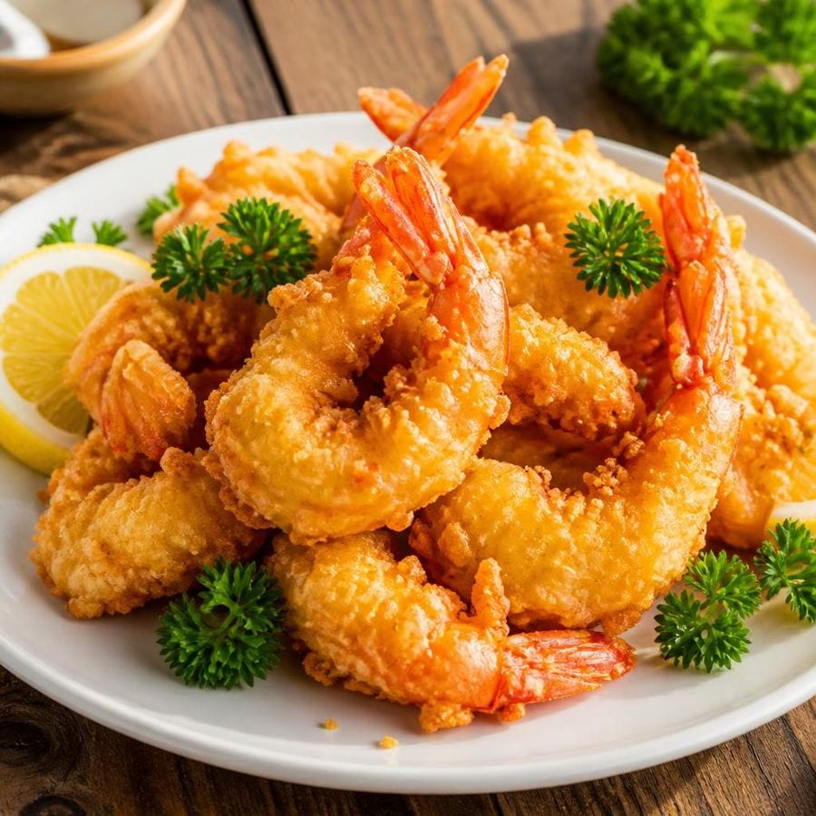 Foto Bakmi Golek Udang Goreng Tepung