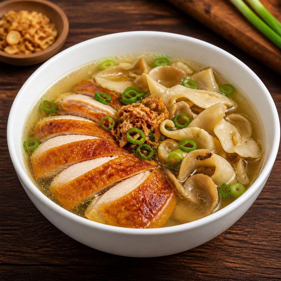 Foto Bakmi Golek Sop Ayam Jamur