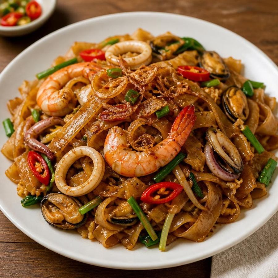 Foto Bakmi Golek Kwetiaw Goreng Seafood
