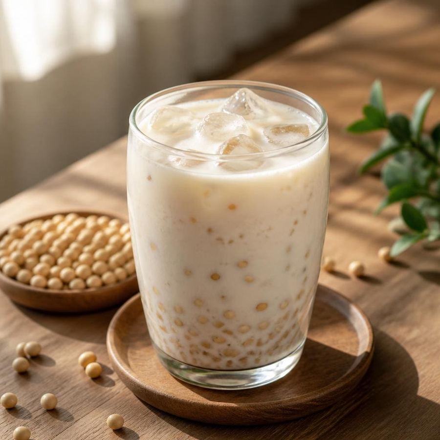 Foto Bakmi Golek Es Susu Kacang Kedelai