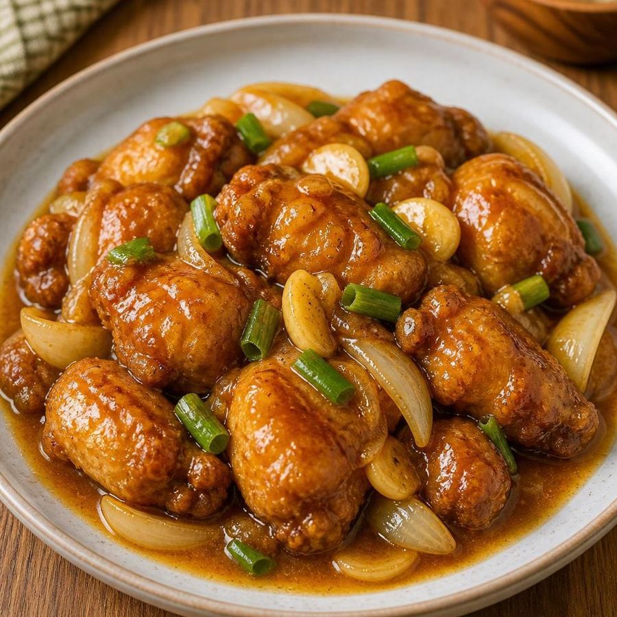Foto Bakmi Golek Ayam Goreng Saos Mentega