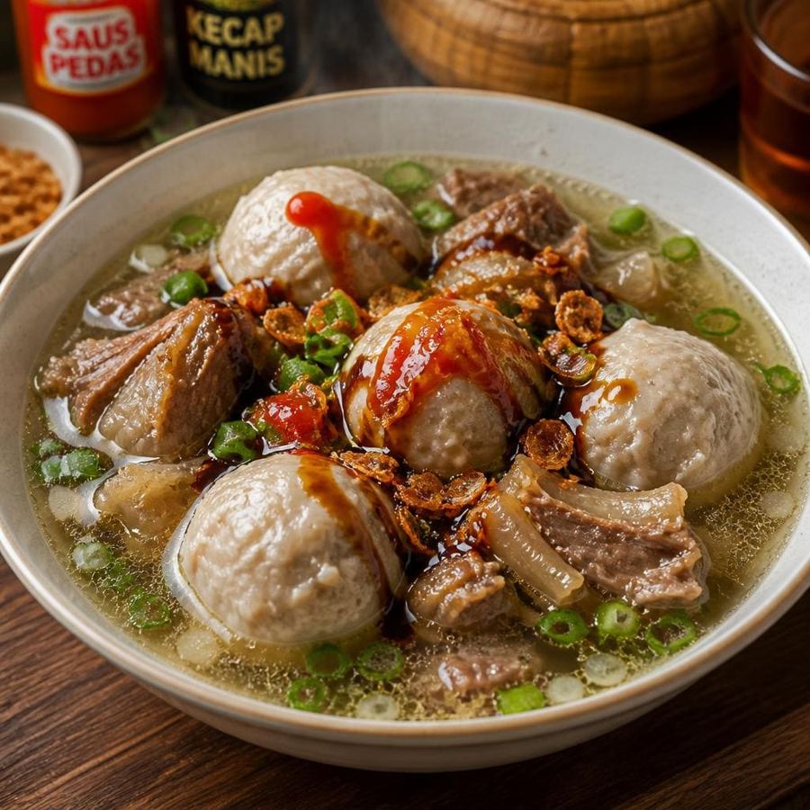 Foto Bakmi Golek Bakso Urat Kuah