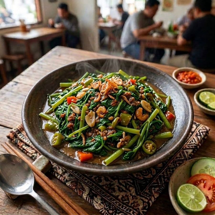 Foto Kangkung Cah Belacan