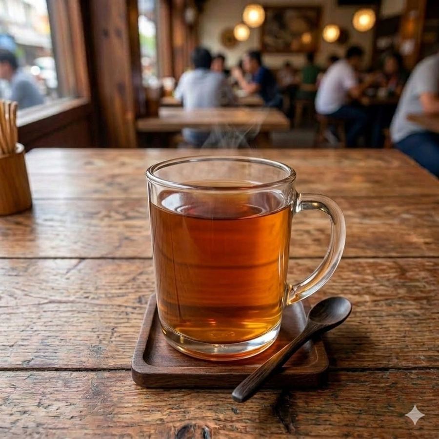 Foto Teh Tawar Hangat