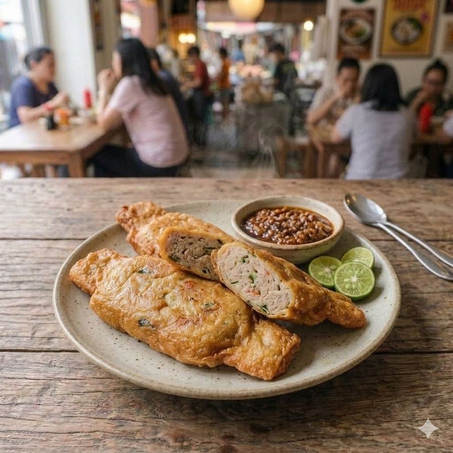 Foto Otak Otak Ikan Goreng 3 Pcs