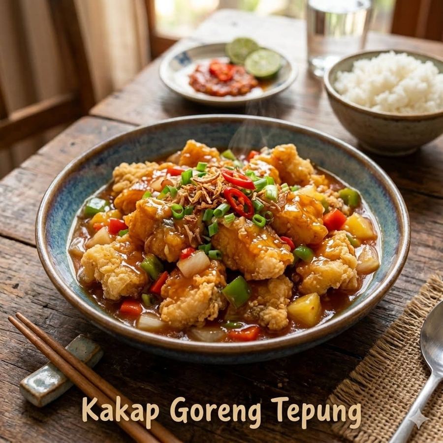 Foto Kakap Goreng Tepung