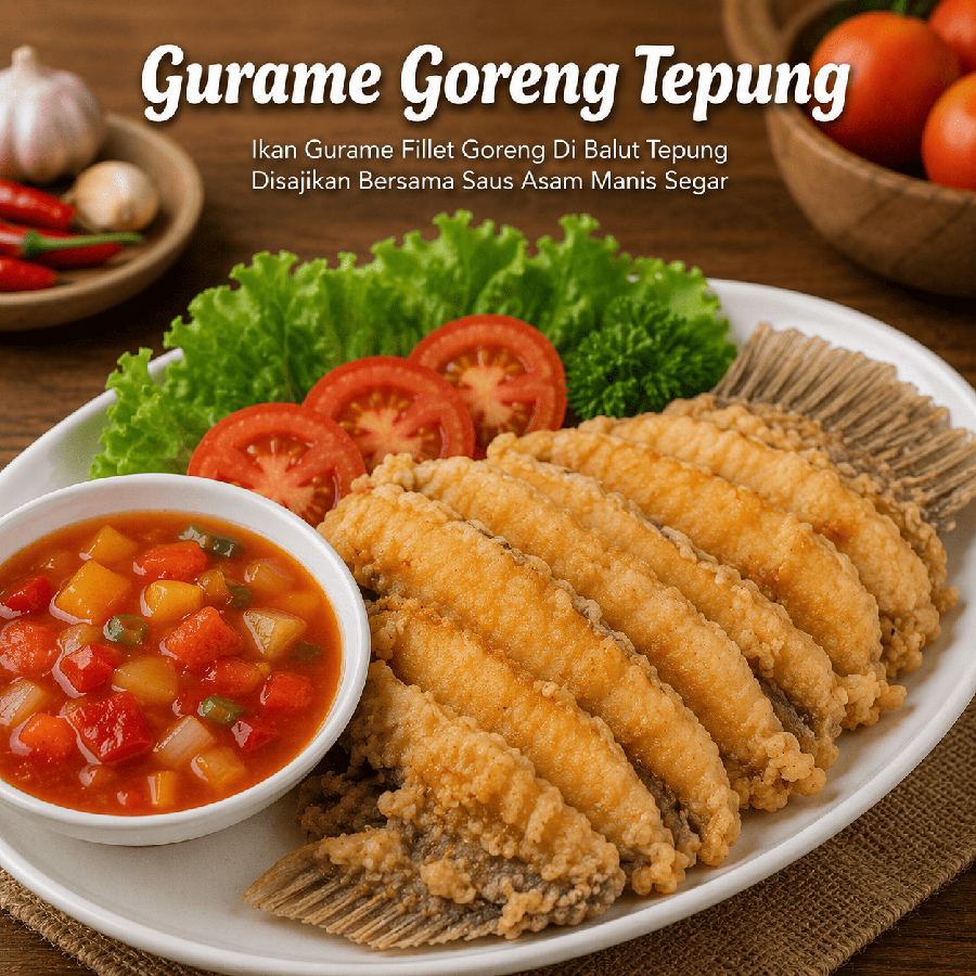 Foto Gurame Goreng Tepung