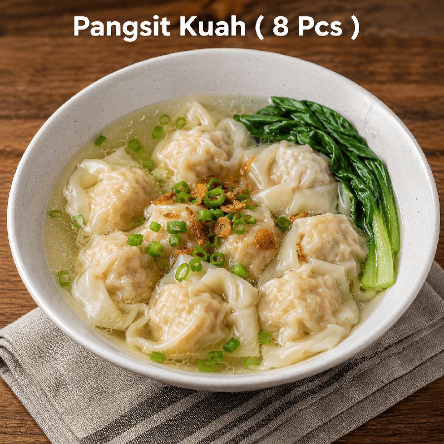 Foto Pangsit Kuah 8 Pcs