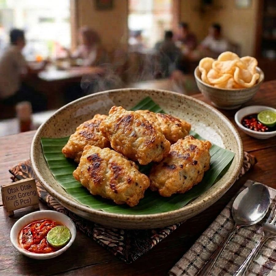 Foto Otak Otak Ikan Goreng 5 Pcs