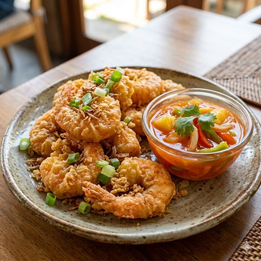 Foto Udang Goreng Tepung