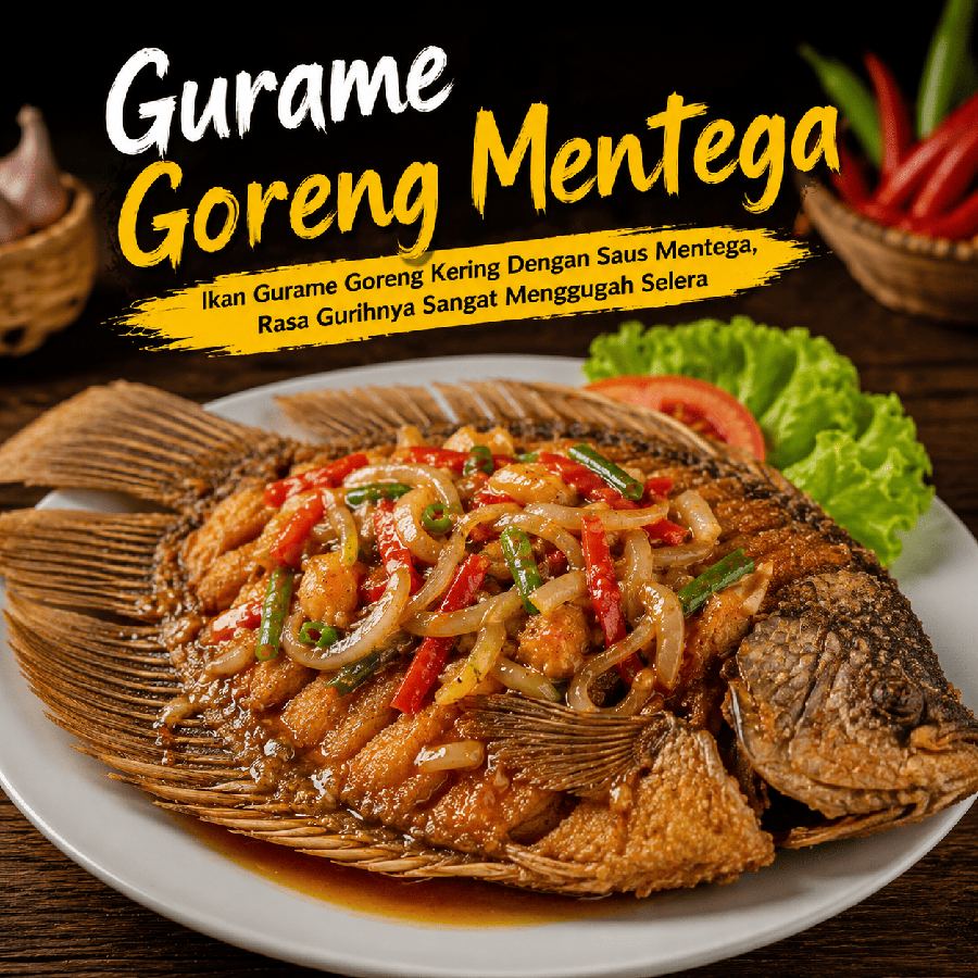Foto Gurame Goreng Mentega