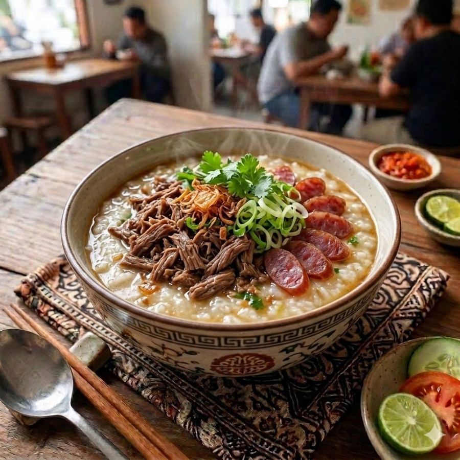 Foto Bubur Sapi