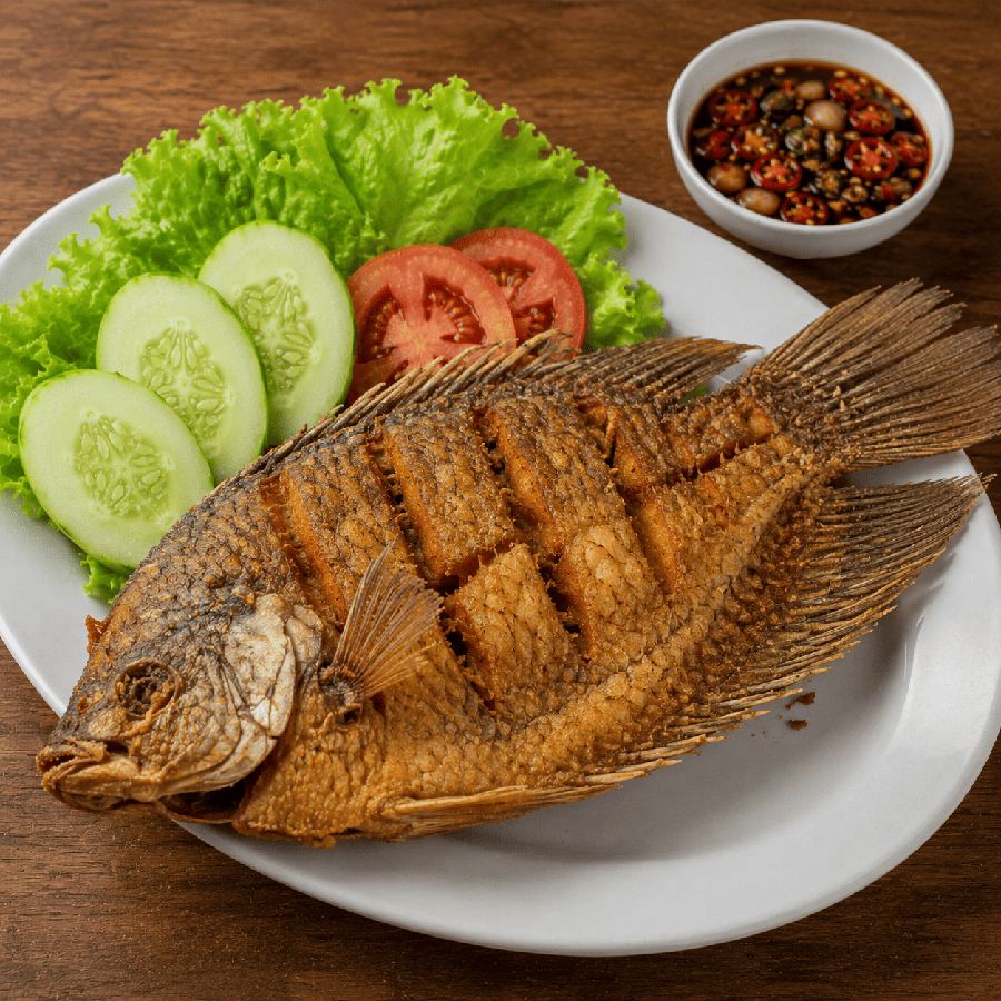 Foto Gurame Goreng Kering