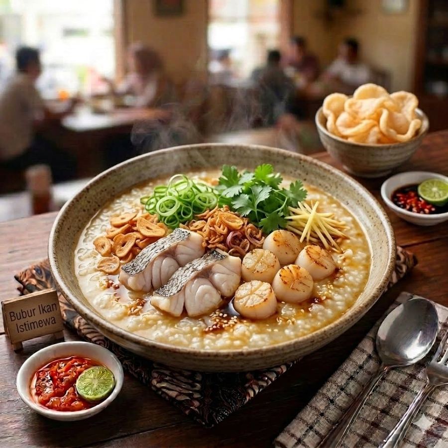 Foto Bubur Ikan