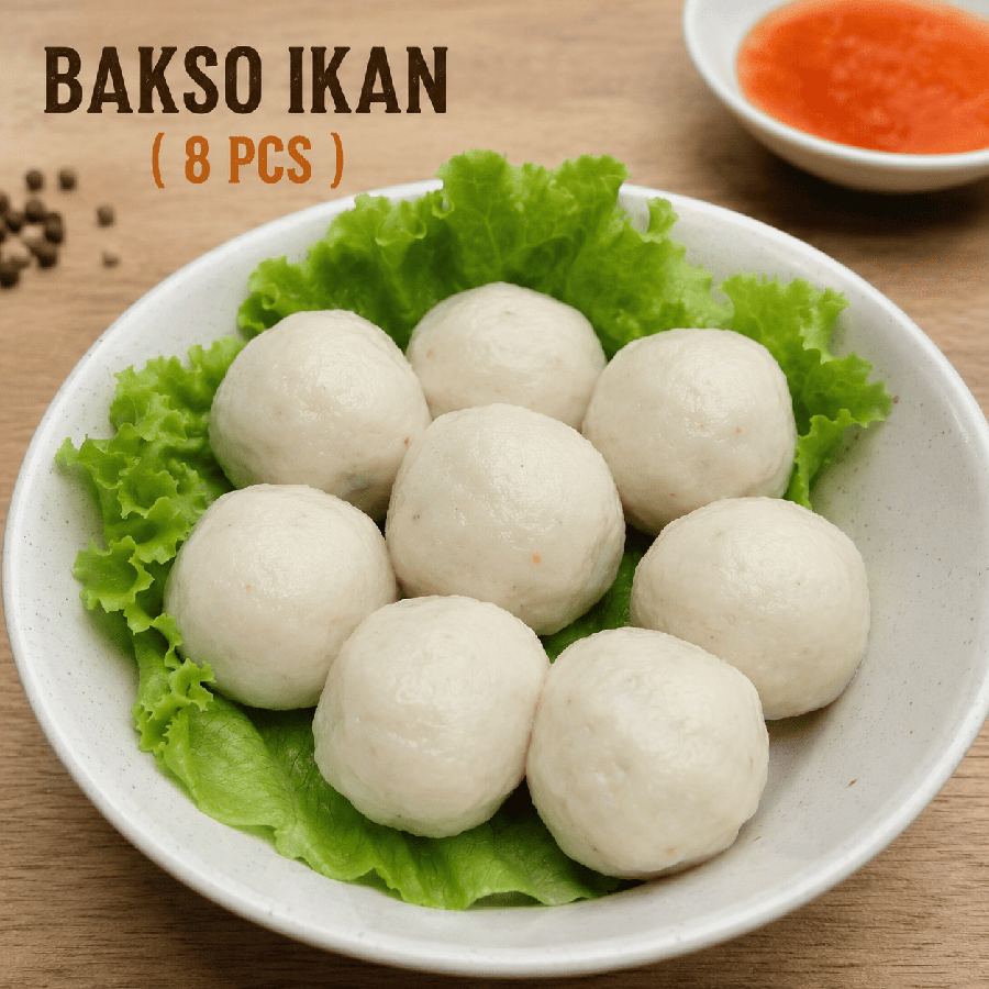 Foto Bakso Ikan 8 Pcs