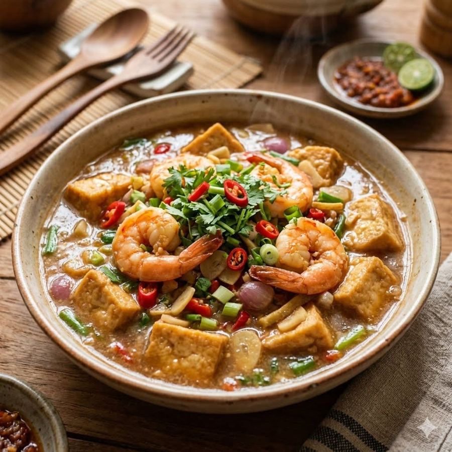 Foto Udang Cah Tahu