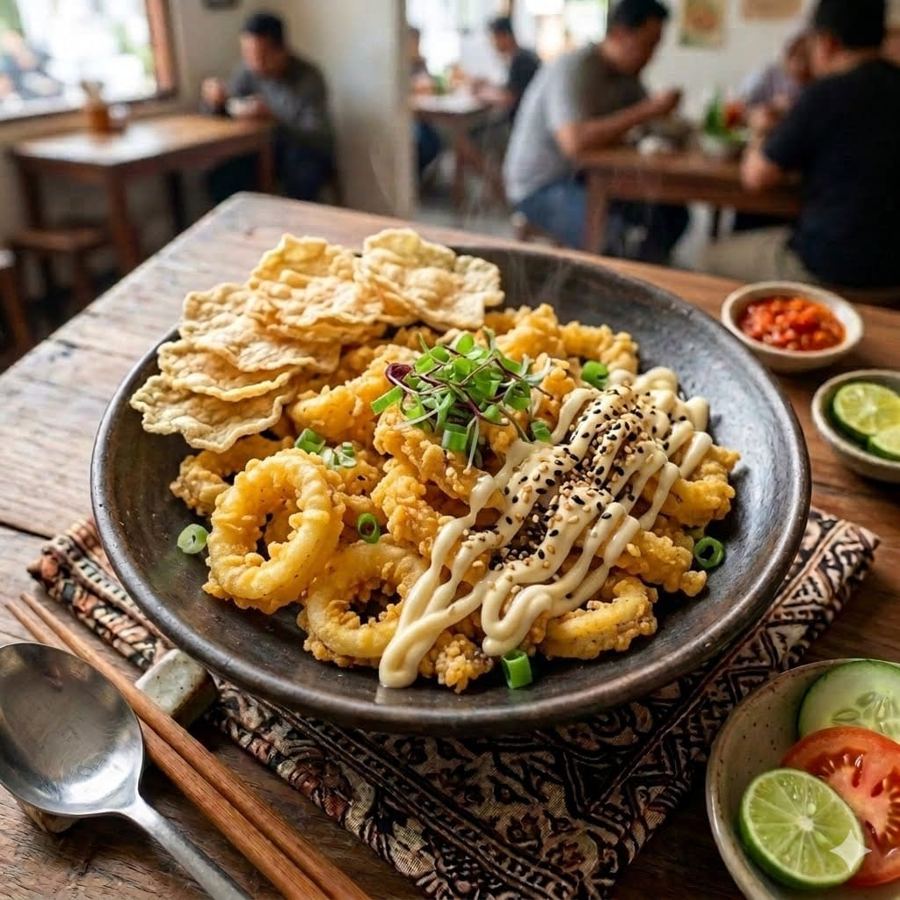 Foto Cumi Goreng Tepung