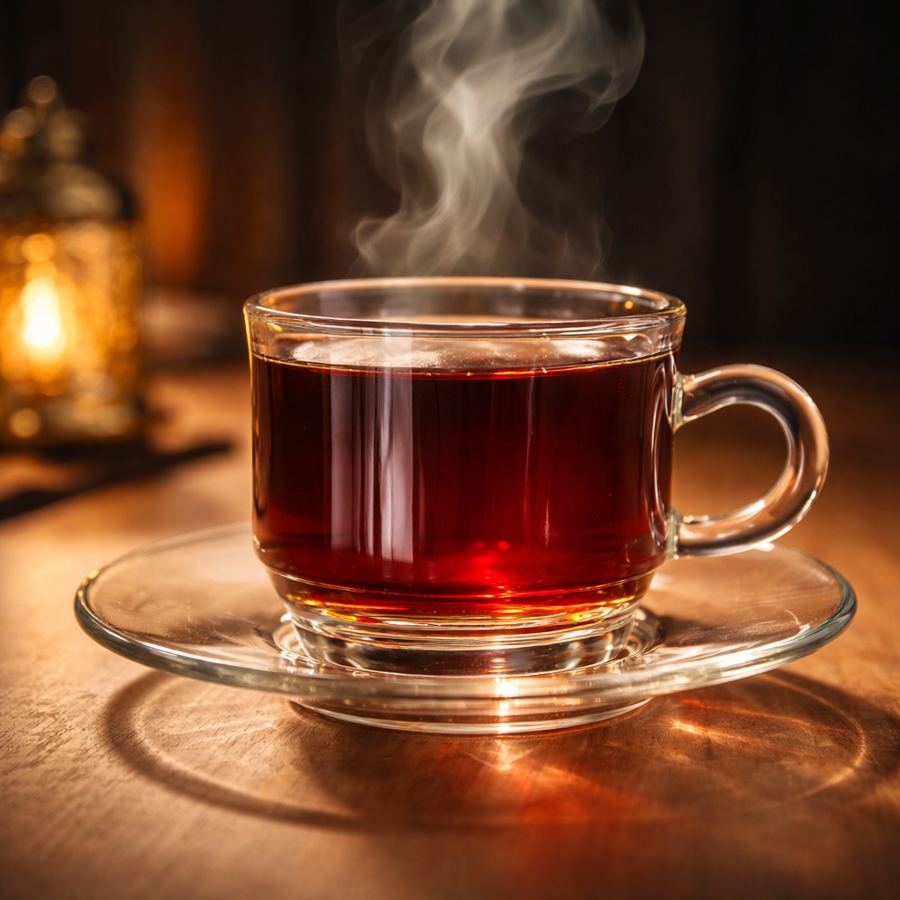 Foto Teh Tawar Panas