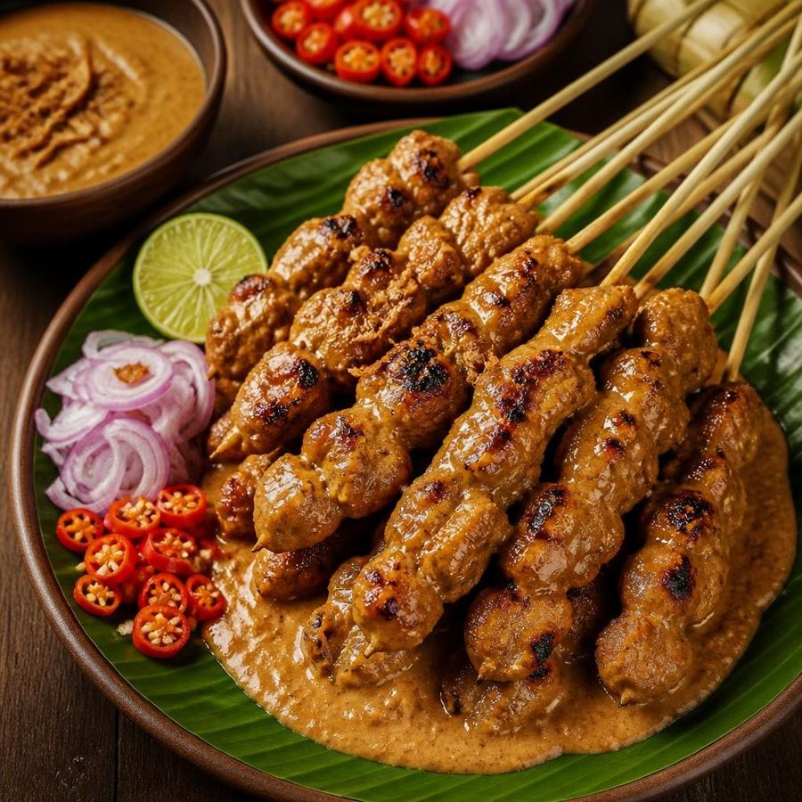 Foto Sate Ayam dari Bakso Lapangan Tembak Senayan