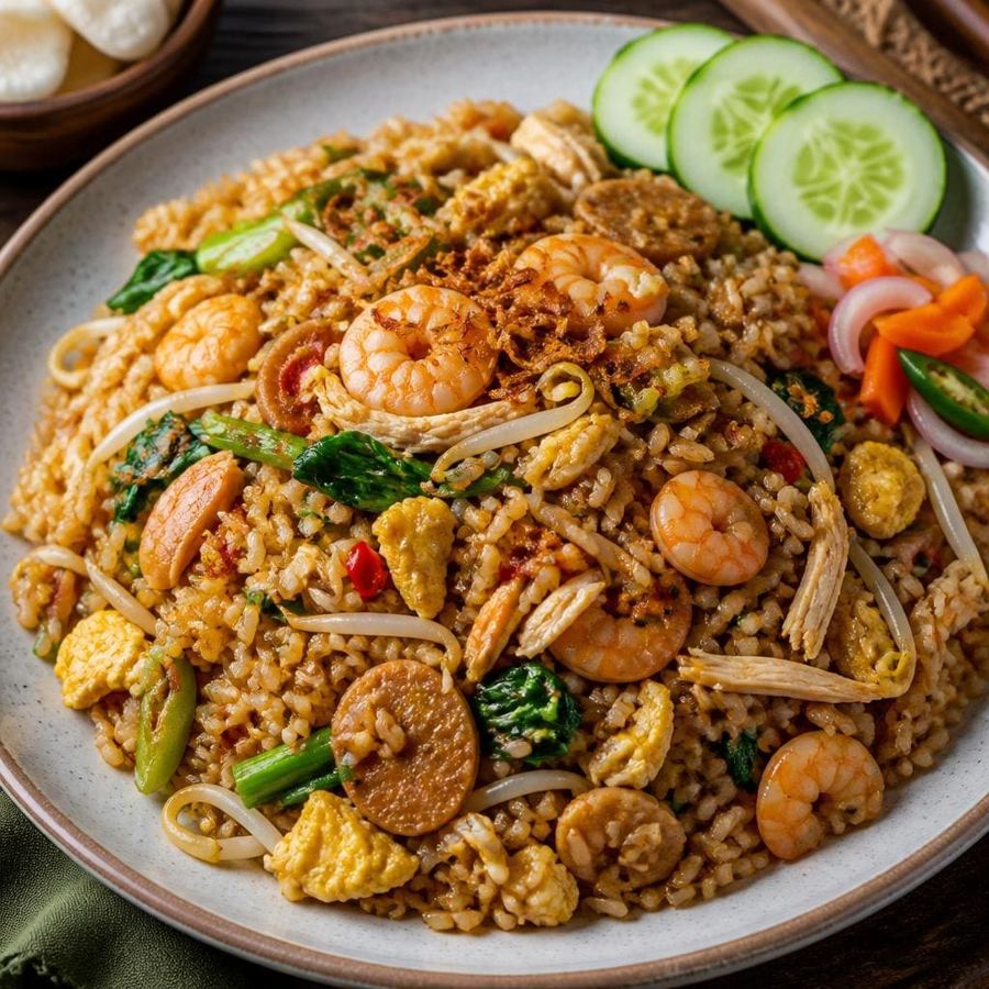 Foto Nasi Goreng Mawut dari Bakso Lapangan Tembak Senayan